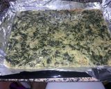 Foto del paso 3 de la receta Rollo de espinacas, salmón y queso de untar