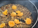Huevos rellenos de setas con bechamel
