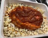 Une image de l'étape 8 de Rouelle de porc au four sauce barbecue.