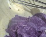 Foto langkah ke 3 dari resep Bolu Kukus Ubi Ungu (No Mixer).