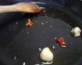 A picture of step 1 of Cavatelli e ceci.