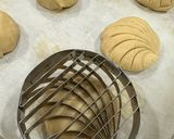 Édes mexikói kalács: concha recept fázis 5 fotója