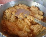 A picture of step 6 of Chicken Chaap.