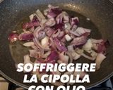 Foto del passaggio 1 della ricetta Scialatielli radicchio speck e gorgonzola