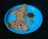 लहसुन, मिक्स वेजिटेबल का पराठा (Lahsun mix vegetable ka paratha recipe in hindi) रेसिपी चरण 9 फोटो