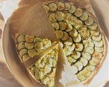 Une image de l'étape 4 de Tarte fine aux courgettes.