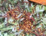 A picture of step 15 of BBQ rice.