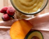 A picture of step 2 of Mango smoothie.