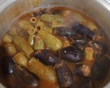 A picture of step 5 of Stuffed Zucchini, Eggplant, and Grape Leaves.