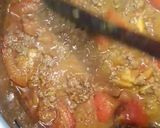 A picture of step 5 of Gobhi keema.
