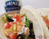 Foto del paso 5 de la receta: Tacos vegetales con atún y mayonesa