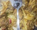 A picture of step 4 of BBQ Potato Chicken.