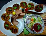 A picture of step 4 of Little Millet Kebab.