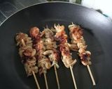 Foto langkah ke 4 dari resep Sate Jamur Tiram.
