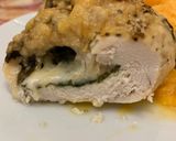 Medvehagymás, parmezános göngyölt csirkemell recept fázis 4 fotója