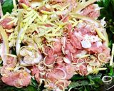 Hình bước làm 2 của món Bê Hấp Sả Lá Tía Tô