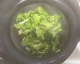 A picture of step 4 of Broccoli Shrimp Alfredo Pasta.