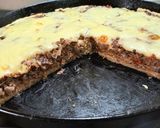 Foto del paso 4 de la receta: Tarta casera de caballa y repollo morado