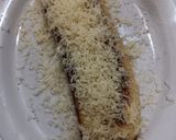 Foto langkah ke 2 dari resep Pisang bakar keju matcha.