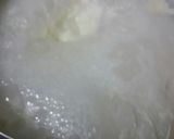 A picture of step 1 of Lauki kheer /Bottle gourd dessert.