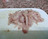 A picture of step 1 of Easy 3 ingredient chicken strips.