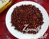 A picture of step 3 of Oven Roasted Olive Oil Peanuts.