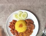 Foto langkah ke 6 dari resep Nasi Kuning SatSet ala Chef Rudy Khairudin.