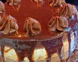 Foto langkah ke 11 dari resep Triple Chocolate Mouse Cake.