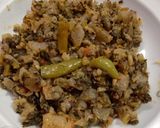 A picture of step 6 of Mooli, shaljum ki sabzi.