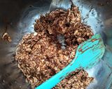 Foto langkah ke 2 dari resep Choco Oatmeal Cookies (Tanpa tepung, gula, dan telur).
