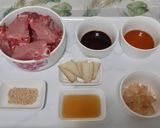 A picture of step 1 of Chinese Sweet and Sour Pork Ribs.