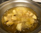A picture of step 3 of Sweet Potato in Brown Sugar Syrup (Goguma Maht Taang).
