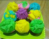 Foto langkah ke 11 dari resep Kue Mangkok Rainbow 🌈.