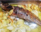 Foto del passaggio 11 della ricetta Cernia su Crosta di Patate al Forno