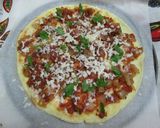 Foto del paso 8 de la receta Pizza con masa de queso dietética