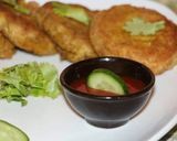 A picture of step 4 of Shami kabab.