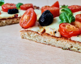 Foto del paso 10 de la receta: Pizza de coliflor 🍕 Pizza low carb 🍕 Pizza trampantojo 🍕 Colipizza saludable sin harina ni fécula
