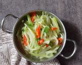 Foto langkah ke 3 dari resep Tumis Labu Siam Terasi.