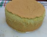 Foto langkah ke 6 dari resep Chiffon Bayam Krim Keju.