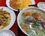 Hình bước làm 4 của món Cơm nhà 3 món nhanh gọn