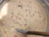Pasta con Salsa de queso