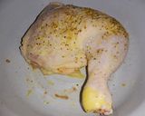 Foto del paso 1 de la receta: Pollo al horno con puré de papas