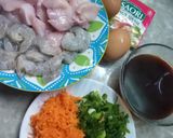 Foto langkah ke 2 dari resep Gohyong ayam udang.