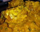 A picture of step 4 of Buttery Cabbage Kofta Curry.