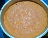 A picture of step 5 of Carrot dhokla.