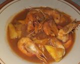 Foto langkah ke 8 dari resep Udang Saus Pedas Manis.