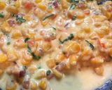 A picture of step 5 of Carrot and Corn Open Sandwich.