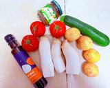 焗烤鮮蔬寶盒的食譜步驟1照片