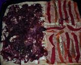 Foto del paso 9 de la receta: Pizza de Morrón Asado y Fugazzeta