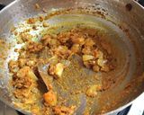 A picture of step 5 of Chana Masala Biryani.